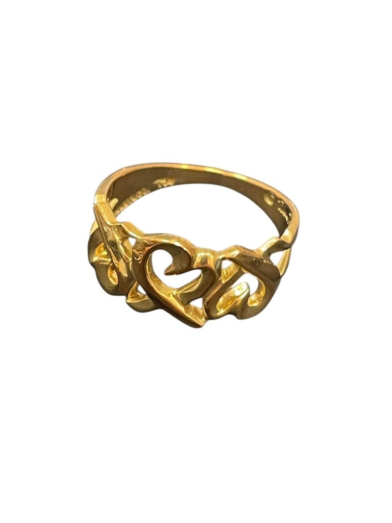 Tiffany　トリプルハートリング